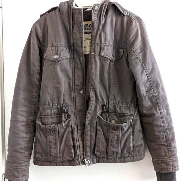 Garage Short Military Jacket - Picture 1 of 3